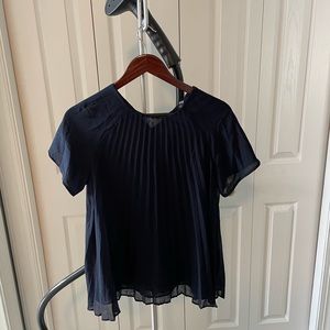 Uniqlo pleated blouse